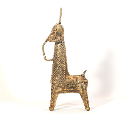 Authentic Dokra Horse Crafted in Dariyapur, Burdwan - ArtisanSoul