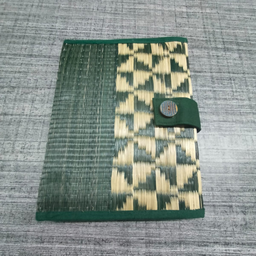 Madurkathi Organizer - Green and Natural - ArtisanSoul