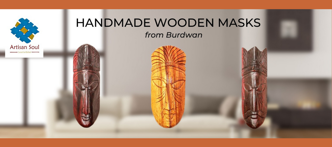 Wooden mask India