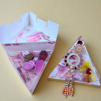 Rakhi Gift Box with Handmade Chocolates and Roli Chawal - ArtisanSoul