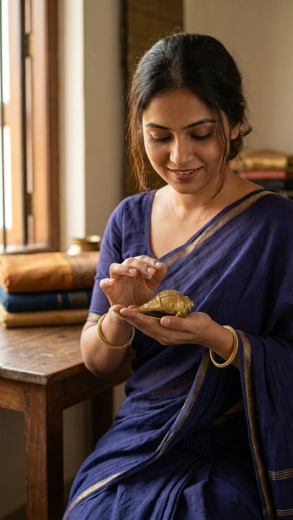 Authentic Dokra Brass Shankh