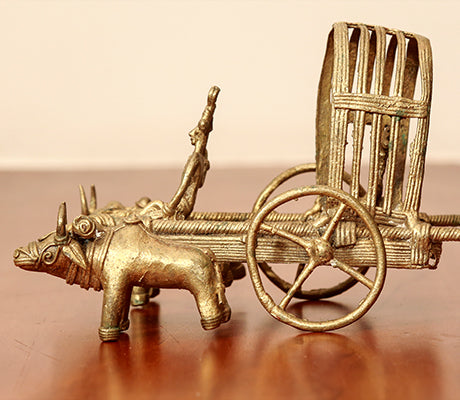 Authentic Dokra Craft - Bullock Cart