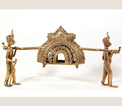 Dokra Royal Palki Crafted in Burdwan