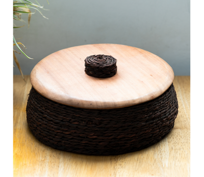 Sabai Grass Roti Box - Dark Brown - ArtisanSoul