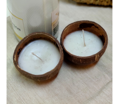 Coconut Shell Soy Wax Candle