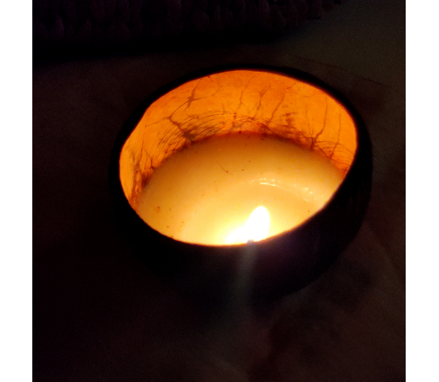 Coconut Shell Soy Wax Candle