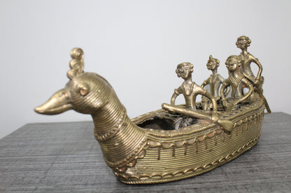 Authentic Dokra Craft from odisha - Boat