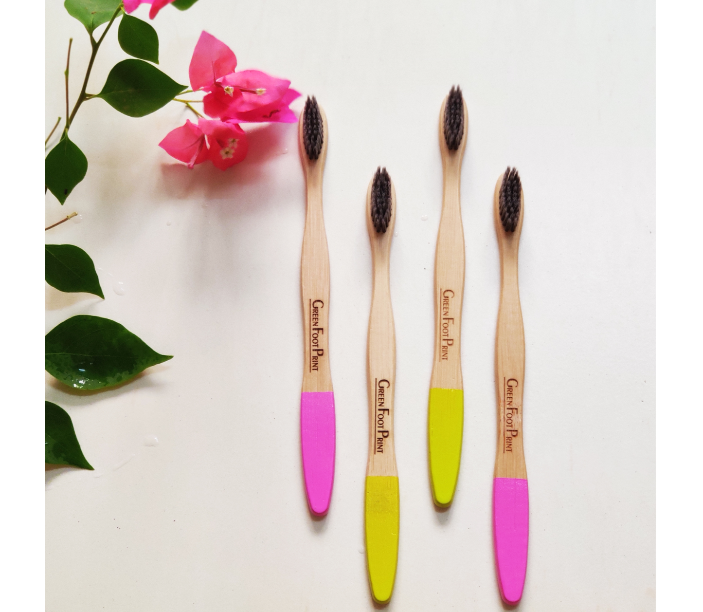 NATURAL BAMBOO TOOTHBRUSH COMBO