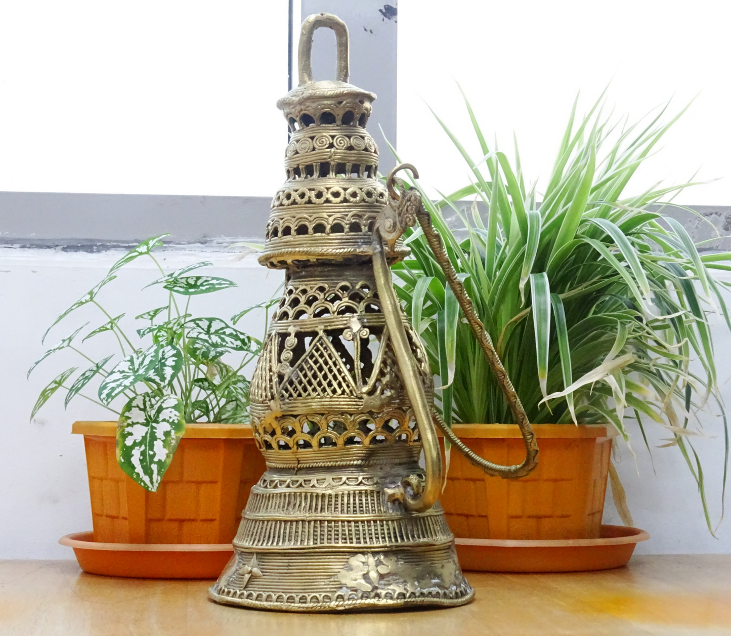 Authentic Dhokra Art from Chhattisgarh - Lantern